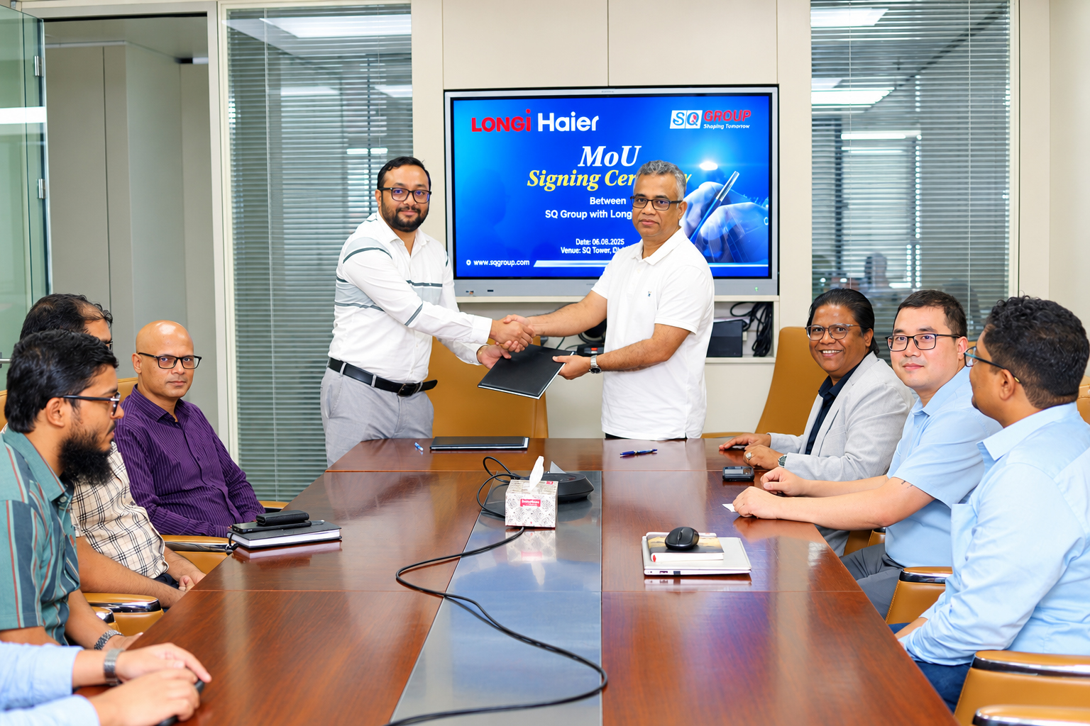 SQ Group & Haier-LONGi MoU